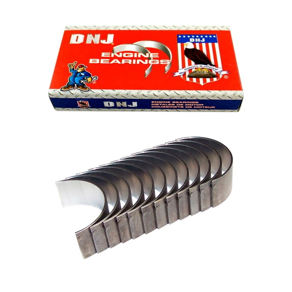 DNJ RB1165 Std. Rod Bearing Fits Cars & Trucks 98-02 Dodge Ram 2500 Ram 3500 5.9L L6 OHV 24v