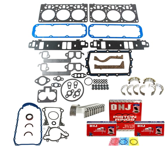 DNJ RRK1130 Re-Ring Kits Set Fits Cars & Trucks 92-96 Dodge 3.9L OHV