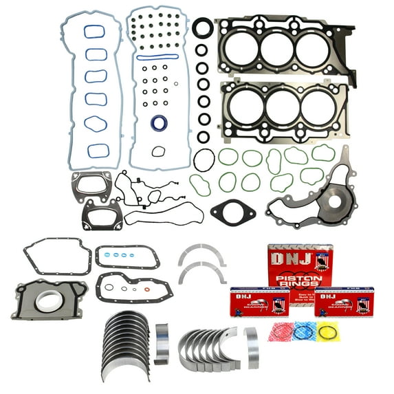DNJ RRK1169 Re-Ring Kits Set Fits Cars & Trucks 11-20 Chrysler Dodge Jeep Ram Volkswagen 3.6L DOHC