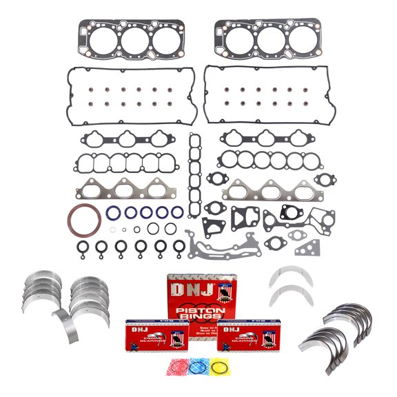 DNJ RRK132 Re-Ring Kits Set Fits Cars & Trucks 94-96 Mitsubishi 3.5L DOHC