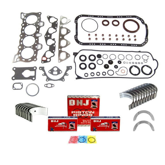 DNJ RRK294 Re-Ring Kits Set Fits Cars & Trucks 88-91 Honda 1.6L SOHC