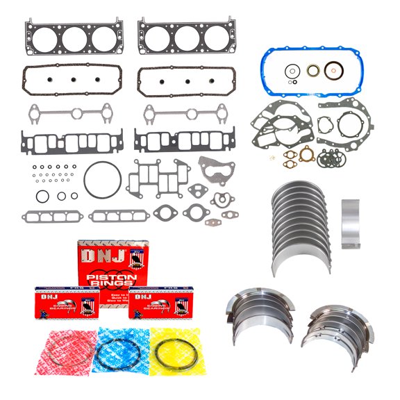DNJ RRK3115 Re-Ring Kits Set Fits Cars & Trucks 90-95 Chevrolet Isuzu Oldsmobile Pontiac 3.1L OHV