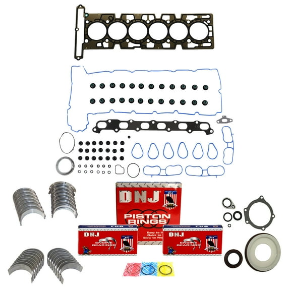 DNJ RRK3192 Re-Ring Kits Set Fits Cars & Trucks 05 Buick Chevrolet GMC Isuzu Saab 4.2L DOHC