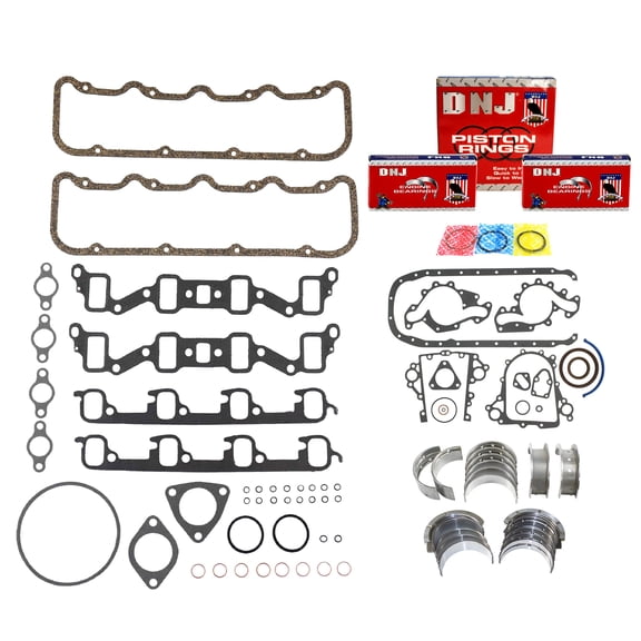 DNJ RRK3195 Re-Ring Kits Set Fits Cars & Trucks 92-04 AM General Chevrolet GMC Hummer 6.5L OHV