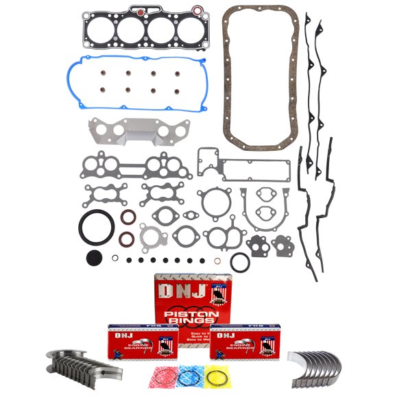 DNJ RRK406 Re-Ring Kits Set Fits Cars & Trucks 86-87 Mazda 2.0L SOHC