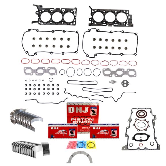 DNJ RRK4110 Re-Ring Kits Set Fits Cars & Trucks 03-05 Lincoln 3.0L DOHC