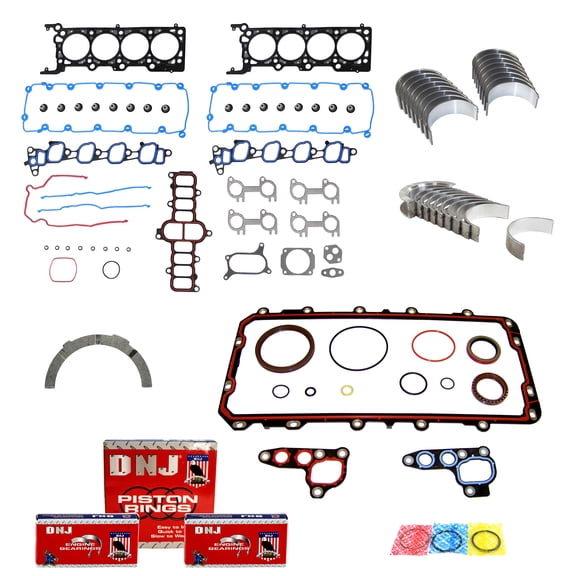 DNJ RRK4155 Re-Ring Kits Set Fits Cars & Trucks 02-03 Ford 4.6L SOHC