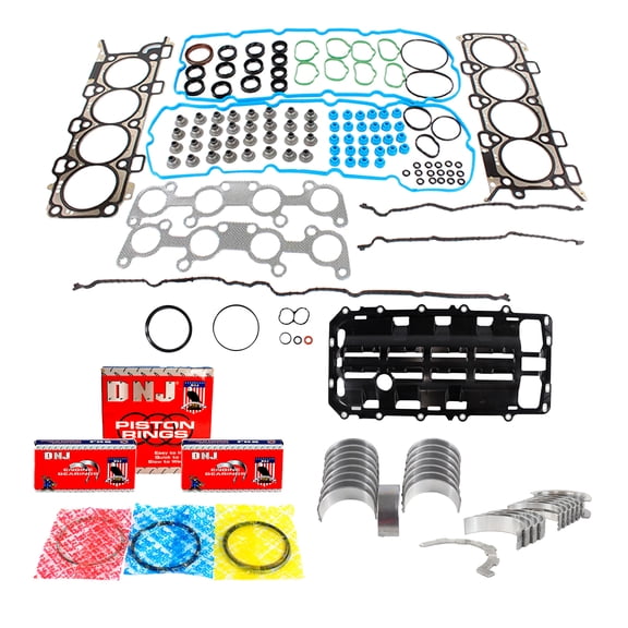 DNJ RRK4299 Re-Ring Kits Set Fits Cars & Trucks 11-14 Ford 5.0L DOHC