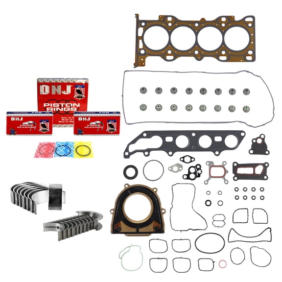 DNJ RRK432 Re-Ring Kits Set Fits Cars & Trucks 05-06 Ford 2.0L DOHC
