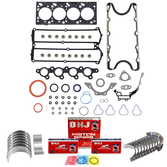DNJ RRK438 Re-Ring Kits Set Fits Cars & Trucks 00 Ford 2.0L DOHC