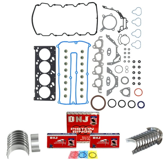 DNJ RRK441 Re-Ring Kits Set Fits Cars & Trucks 01-03 Ford Mercury 2.0L DOHC