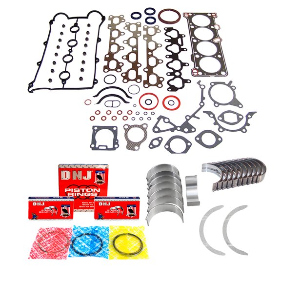 DNJ RRK444 Re-Ring Kits Set Fits Cars & Trucks 90-93 Mazda 1.6L DOHC