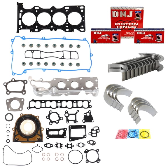 DNJ RRK469 Re-Ring Kits Set Fits Cars & Trucks 06-13 Mazda 2.3L DOHC