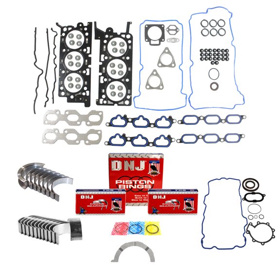 DNJ RRK474 Re-Ring Kits Set Fits Cars & Trucks 04-06 Mazda 3.0L DOHC