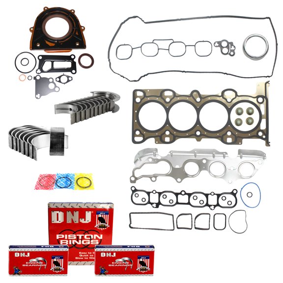 DNJ RRK479 Re-Ring Kits Set Fits Cars & Trucks 06-15 Mazda 2.0L DOHC