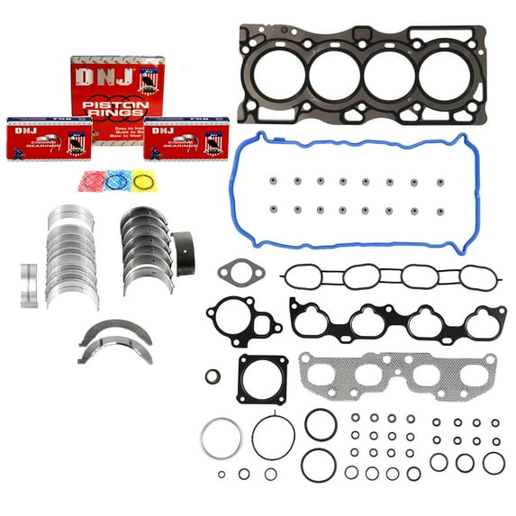 DNJ RRK660 Re-Ring Kits Set Fits Cars & Trucks 08-12 Nissan 2.5L DOHC