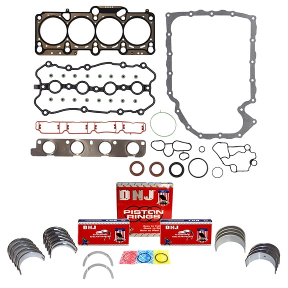DNJ RRK802 Re-Ring Kits Set Fits Cars & Trucks 05-09 Audi Volkswagen 2.0L DOHC