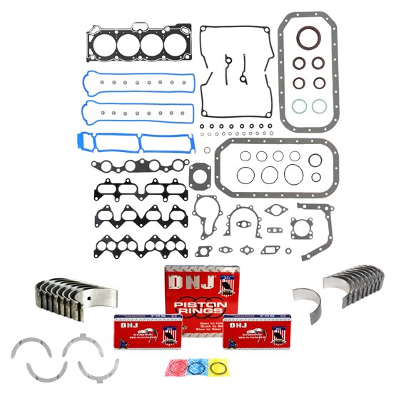 DNJ RRK926A Re-Ring Kits Set Fits Cars & Trucks 90-92 Geo Toyota 1.6L DOHC