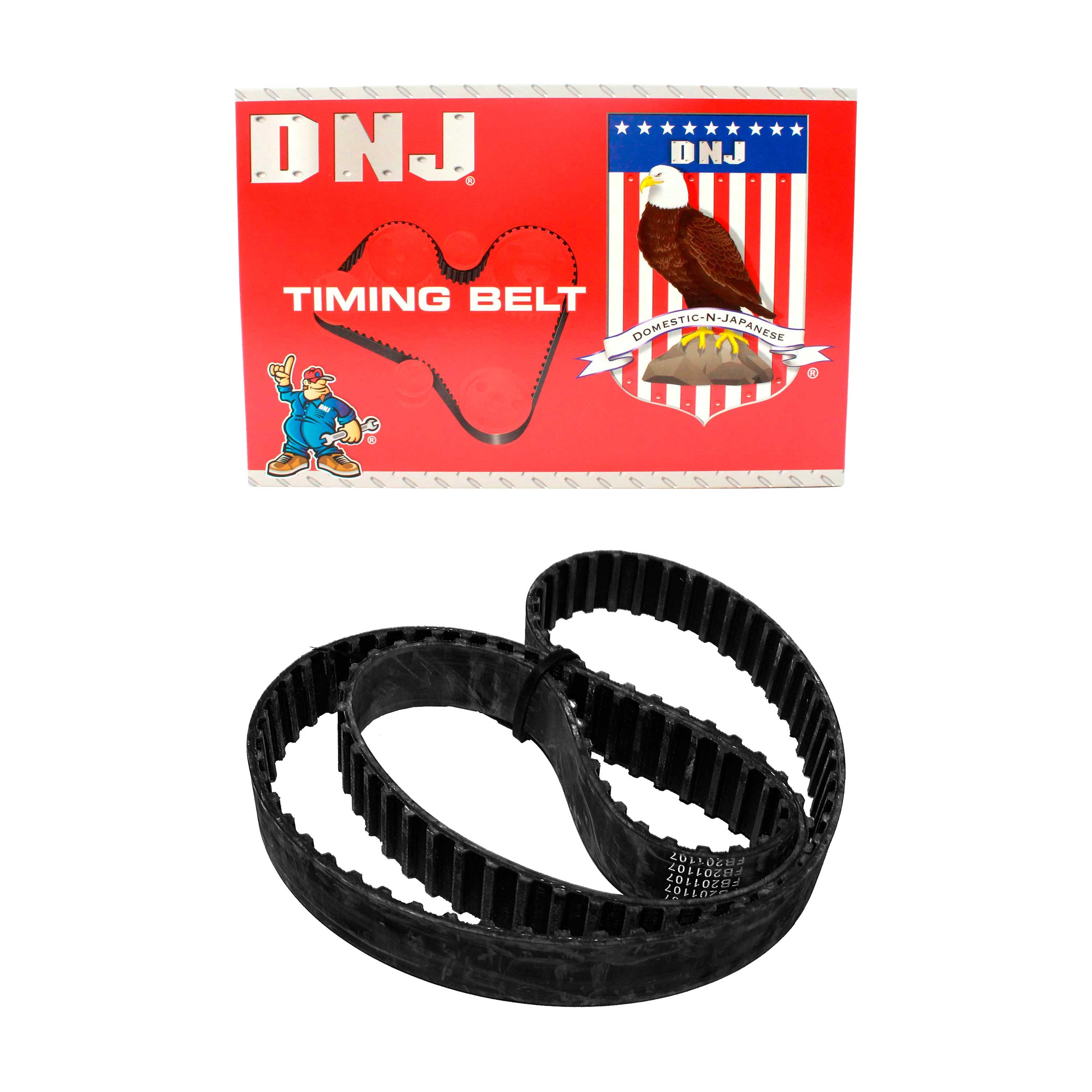 DNJ TB145 Timing Belt Fits Cars & Trucks 81-88 Chrysler Dodge Aries Caravan 2.2L L4 SOHC 8v