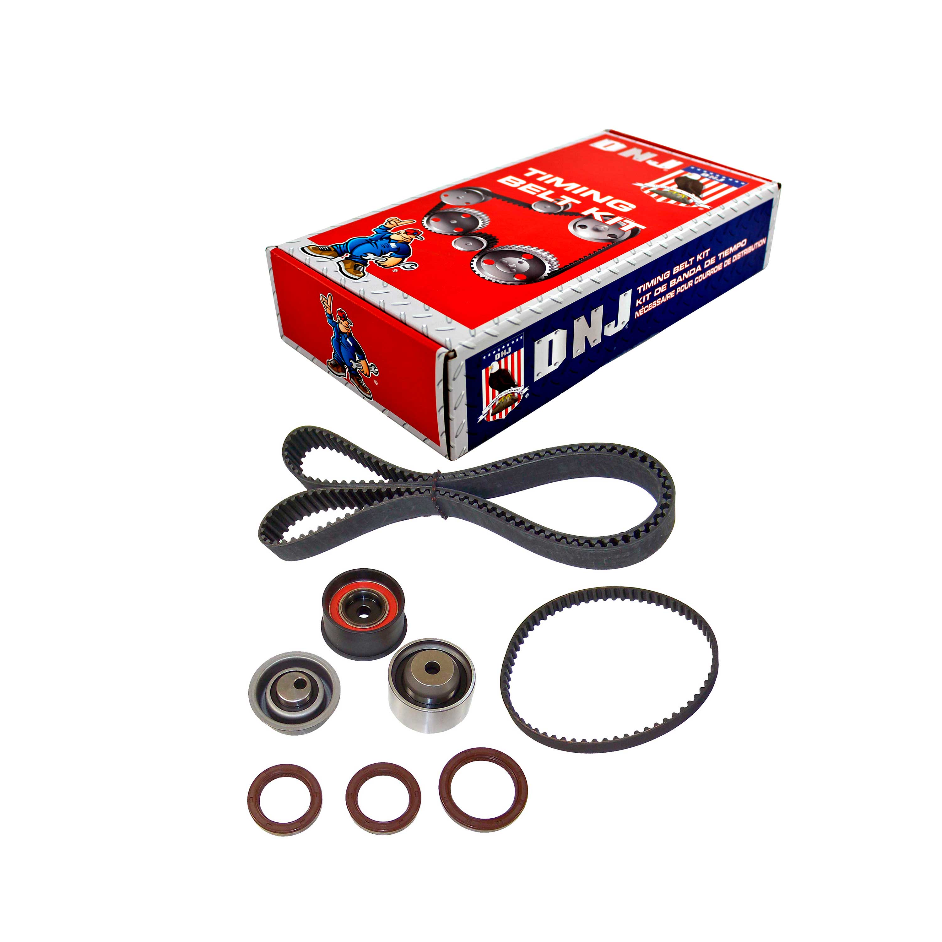 DNJ TBK123 Timing Belt Kit Fits Cars & Trucks 9906 Hyundai Kia Optima