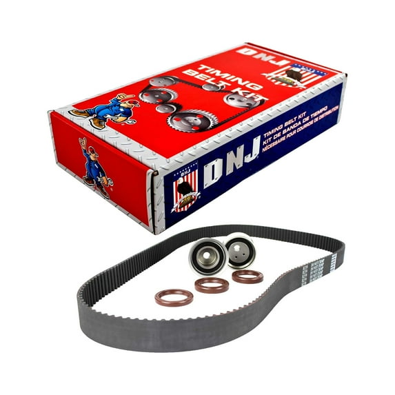 DNJ TBK135 Timing Belt Kit Fits Cars & Trucks 95-05 Chrysler Dodge Avenger Cirrus 2.5L SOHC 12v