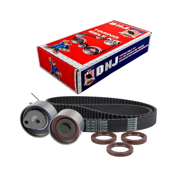 DNJ TBK151B Timing Belt Kit Fits Cars & Trucks 03-10 Chrysler Dodge Caravan Liberty 2.4L DOHC