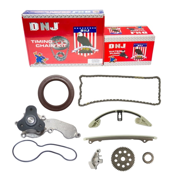 DNJ TK243WP Timing Chain Kit with Water Pump Fits Cars & Trucks 09-13 Honda 1.5L L4 SOHC 16V