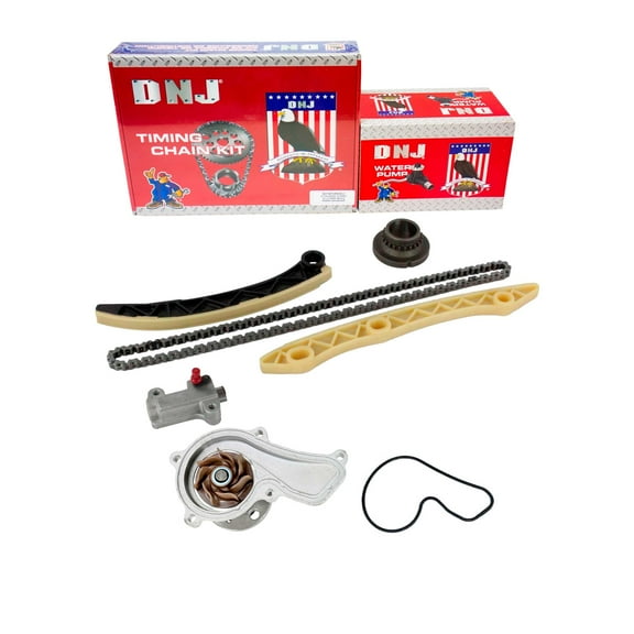 DNJ TK246AWP Timing Chain Kit with Water Pump Fits Cars & Trucks 12-15 Honda 1.8L L4 SOHC 16V