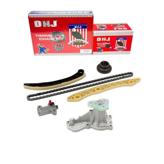 DNJ TK246CWP Timing Chain Kit with Water Pump Fits Cars & Trucks 16-22 Honda 1.8L L4 SOHC 16V