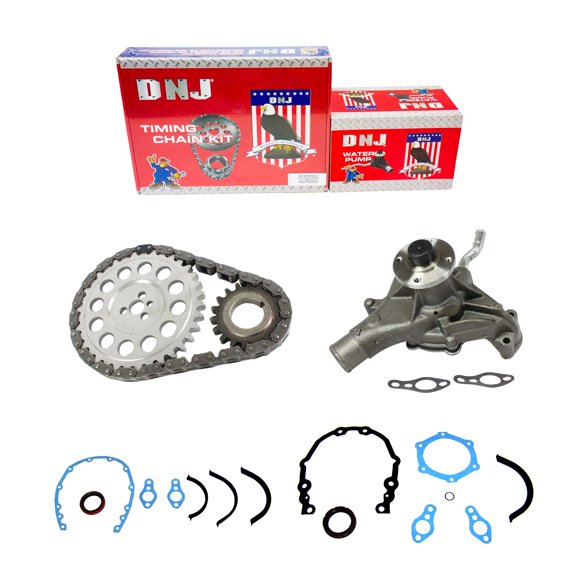 DNJ TK3104WP Timing Chain Kit with Water Pump Fits Cars & Trucks 96-02 Cadillac 5.7L V8 OHV 16V