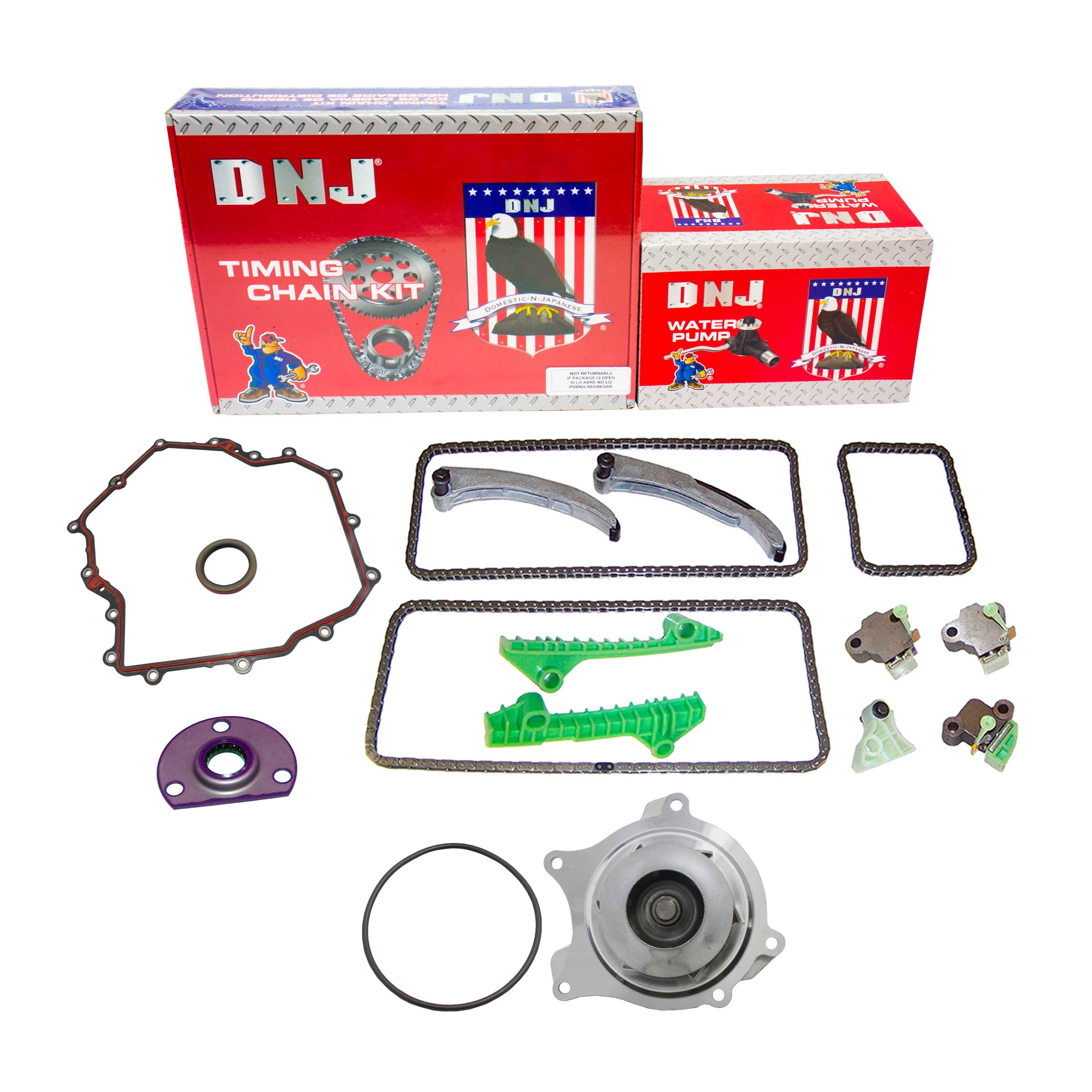 DNJ TK3164WP Timing Chain Kit with Water Pump Fits Cars & Trucks 06-11 ...