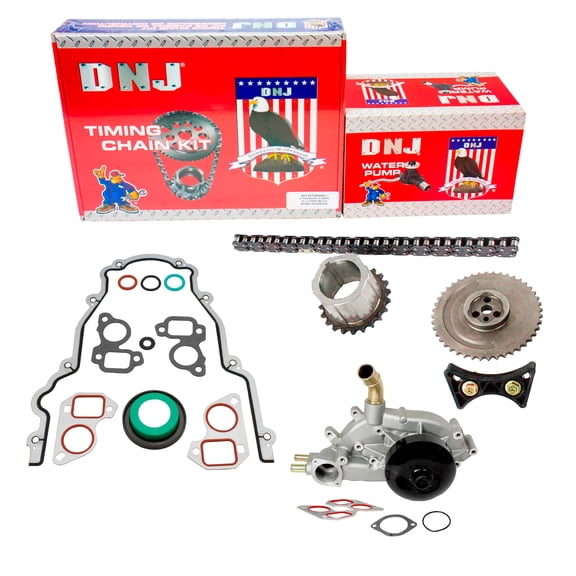 DNJ TK3165BWP Timing Chain Kit with Water Pump Fits Cars & Trucks 05-07 Cadillac 6.0L V8 OHV