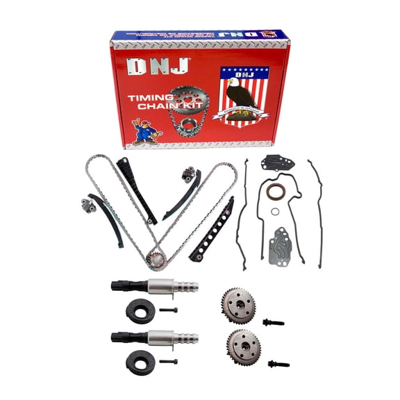 DNJ TK4173M Timing Chain Kit Fits Cars & Trucks 04-14 Ford Lincoln Mark LT F-150 5.4L SOHC 24v