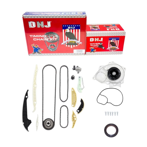 DNJ TK4226AWP Timing Chain Kit with Water Pump Fits Cars & Trucks 15-18 Audi 2.0L L4 DOHC 16V