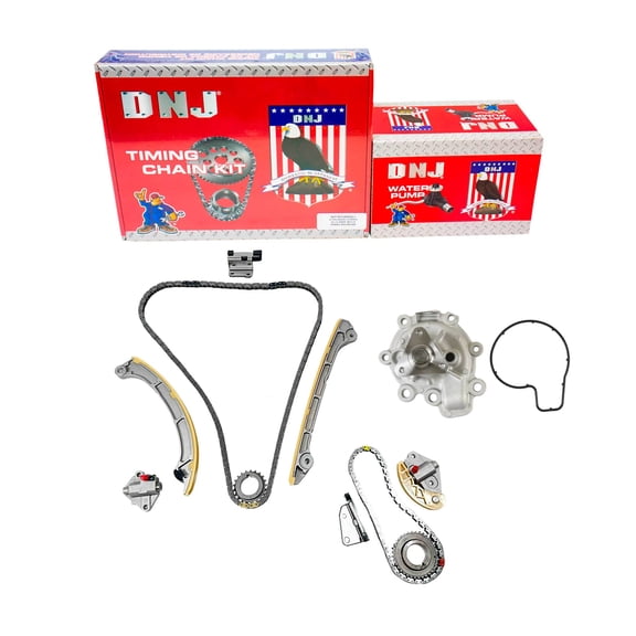 DNJ TK4316WP Timing Chain Kit Fits Cars & Trucks 2014-2019 Mazda 3 2.5L L4 2488cc 16V DOHC s Grand Touring Sedan 4 - Door