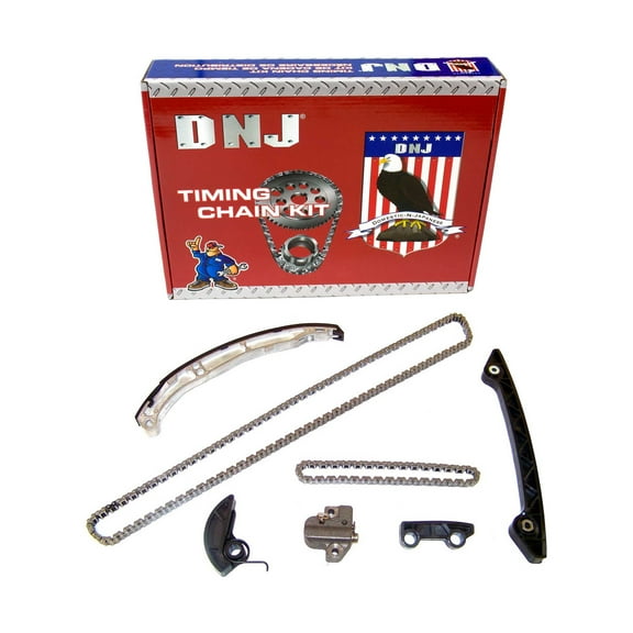 DNJ TK435 Timing Chain Kit Fits Cars & Trucks 03-07 Mazda 3 6 2.3L L4 DOHC 16v
