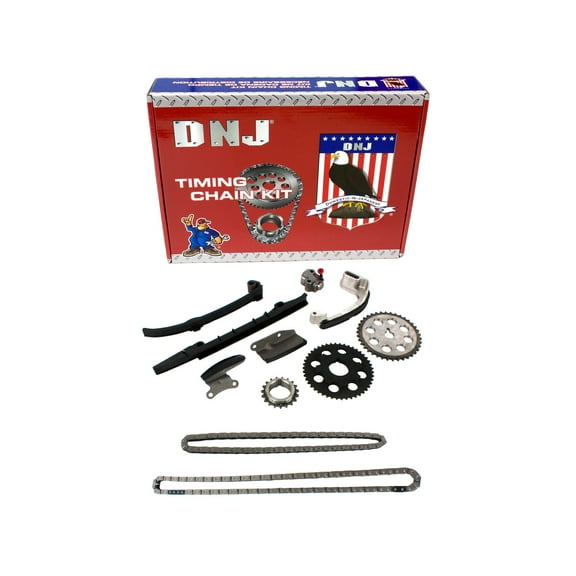 DNJ TK450 Timing Chain Kit Fits Cars & Trucks 89-94 Mazda B2600 MPV 2.6L L4 SOHC 12v