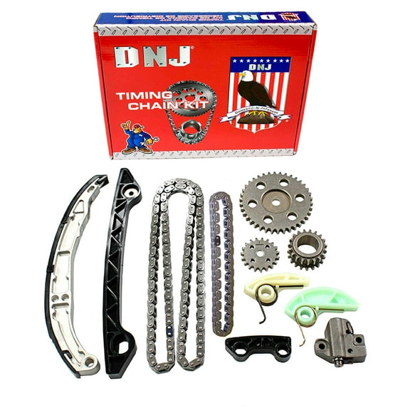 DNJ TK462A Timing Chain Kit Fits Cars & Trucks 06-13 Ford Lincoln 3 5 2.3L L4 DOHC 16v