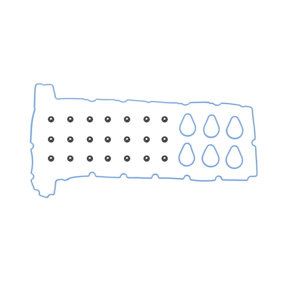 DNJ VC3190G Valve Cover Set w/Grommets Fits Cars & Trucks 02-05 Saab 9-7x 4.2L L6 DOHC