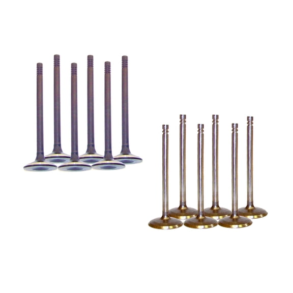 DNJ VK121135 Exhaust Intake Valve Kit Fits Cars & Trucks 1990-2000 Chrysler, Dodge, Eagle, Plymouth, Imperial, Caravan, Concorde, Voyager, New Yorker, Vision, V6 3.3L, 3.8L OHV 12V EV1135 X6 IV1135 X6