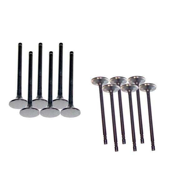 DNJ VK12202 Exhaust Intake Valve Kit Fits Cars & Trucks 1979-1980 Honda Accord, Prelude L4 1.8L SOHC 12V EV202 X6 IV202 X6