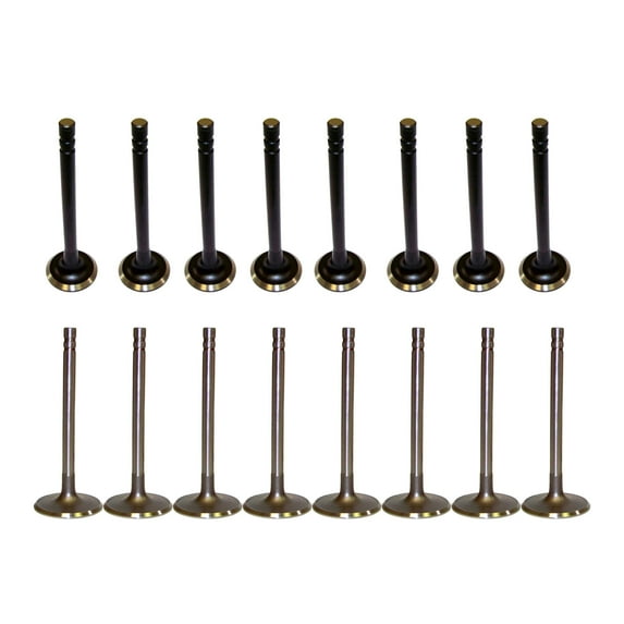 DNJ VK163125 Exhaust Intake Valve Kit Fits Cars & Trucks 1967-1995 AM General, Buick, Cadillac, Chevrolet, GMC, Oldsmobile, Pontiac V8 5.7L, 6.6L OHV 16V EV3125 X8 IV3125 X8