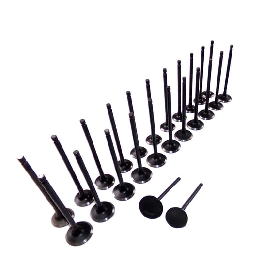 DNJ VK24130 Exhaust Intake Valve Kit Fits Cars & Trucks 1995-2005 Chrysler, Dodge, Mitsubishi V6 2.5L, 3.0L, 3.5L SOHC 24V EV130 X12 IV130 X12