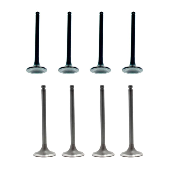 DNJ VK8100 Exhaust Intake Valve Kit Fits Cars & Trucks 1979 to 1990 Dodge, Hyundai, Mitsubishi, Plymouth L4 1.4L, 1.5L SOHC 8V EV100 X4 IV100 X4