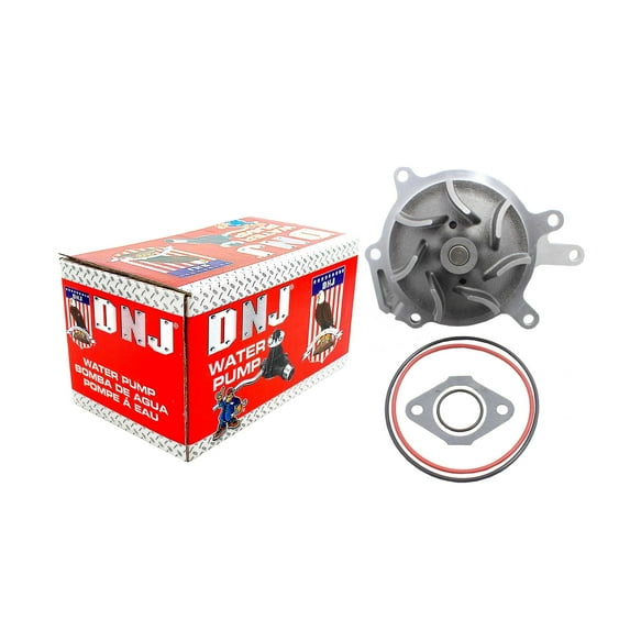 DNJ WP3221 Water Pump Fits Cars & Trucks 06-16 Chevrolet GMC Hummer 6.6L V8 OHV Turbocharged
