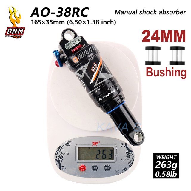 DNM AO38RC MTB Air Rear Shock Wire/Hand Control Downhell Rear Shocks