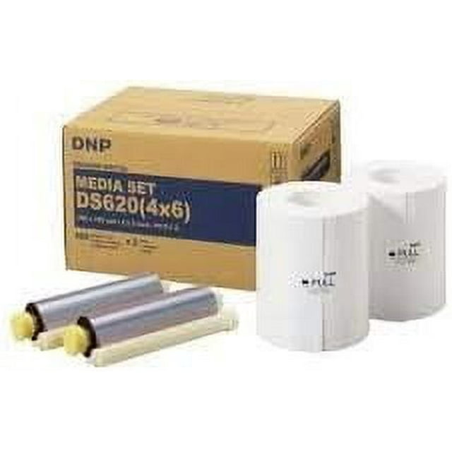 DNP 4x6 Dye Sub Media for DS620A Printer, Paper & Ribbon (Total of 800