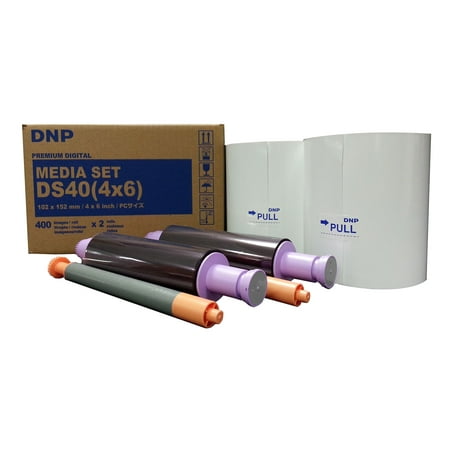 DNP DS40 4" x 6" Dyesub Printer Paper, 800 Glossy Prints