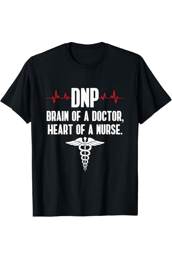 DNP Doctor of Nursing Practice Brain RN Nurse DA1 T-Shirt