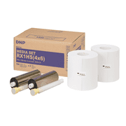 DNP RX1HS 4x6 Photo Printer Media Set, 1400 Prints, Paper and Ribbon Kit for DS-RX1HS Printer